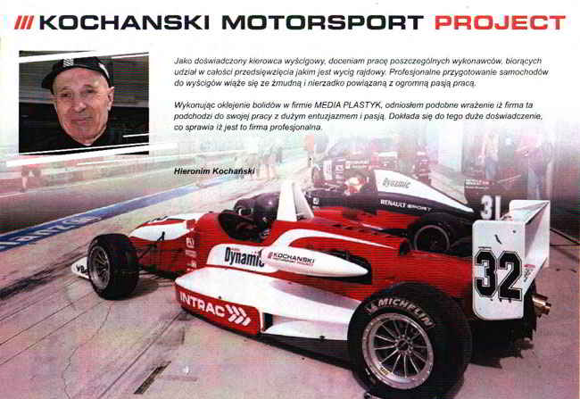Referencje - Kochanski Motorsport Project